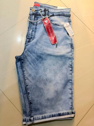Bermuda Jeans Guess prelavada Talla L