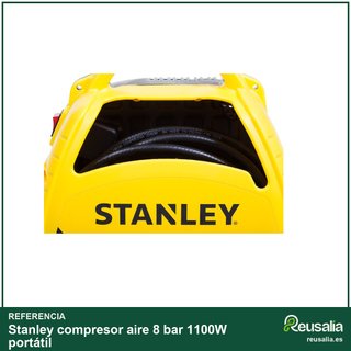 Stanley compresor aire 8 bar 1100W portátil