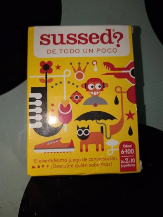 Sussed? De todo un poco - Juego de cartas