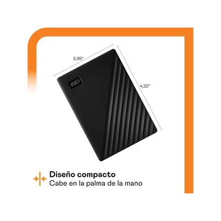 WD My Passport 5TB disco duro portátil