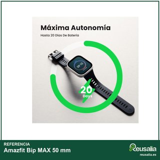 Amazfit Bip MAX 50mm GPS 4GB AMOLED