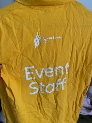 Polo Amarillo Event Staff