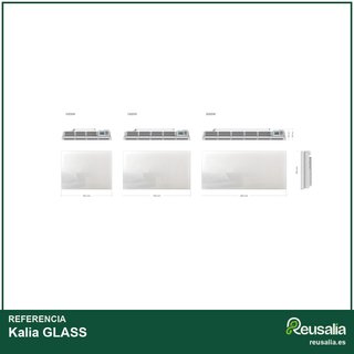 Kalia GLASS Radiador cerámico vidrio 1500W