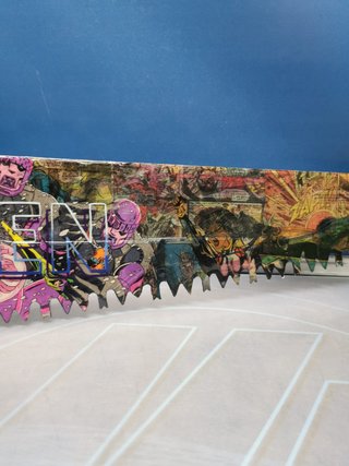 SIERRA DECORATIVA, DISEÑO, coleccionismo, ARTE,  X-MEN, 117 cm.
