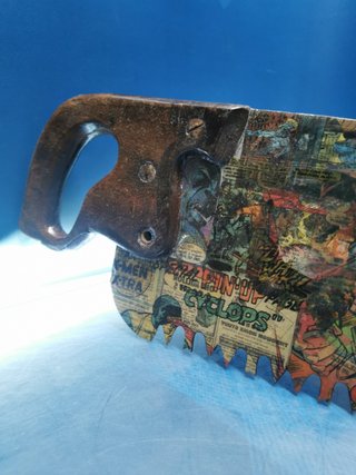 SIERRA DECORATIVA, DISEÑO, coleccionismo, ARTE,  X-MEN, 117 cm.