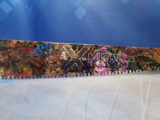 SIERRA DECORATIVA, DISEÑO, coleccionismo, ARTE,  X-MEN, 117 cm.