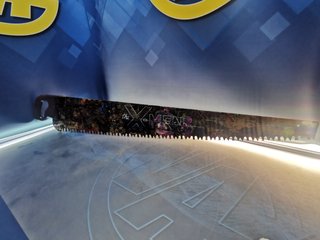 SIERRA DECORATIVA, DISEÑO, coleccionismo, ARTE,  X-MEN, 117 cm.