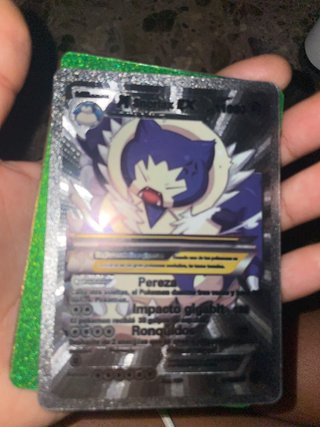 M Snorlax EX Carta Pokémon Original