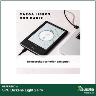SPC Dickens Light 2 Pro libro electrónico táctil
