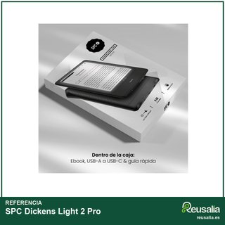 SPC Dickens Light 2 Pro libro electrónico táctil