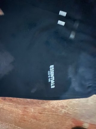 Pantalón corto ESSENTIALS negro