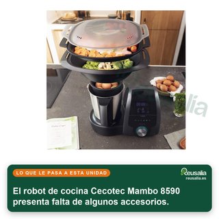 - Cecotec Mambo 8590 robot cocina multifunción