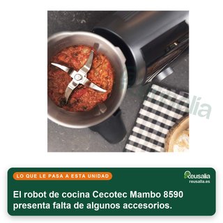 - Cecotec Mambo 8590 robot cocina multifunción