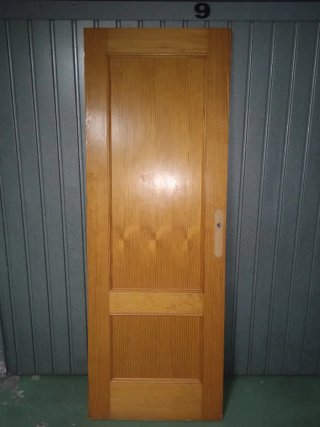Puerta de madera de paso a derechas 201x71.5x 3.5