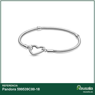 Pandora 599539C00-18 pulsera plata ley cadena