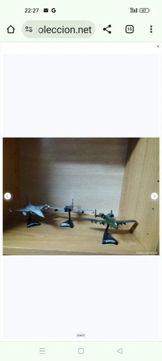 Aviones en Combate Colección Antigua