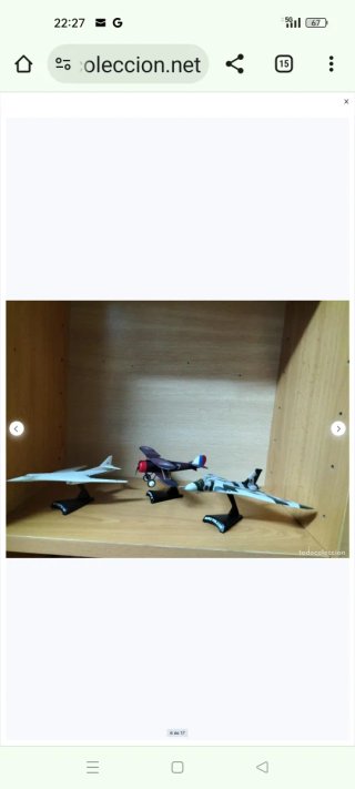 Aviones en Combate Colección Antigua