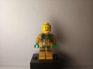 Muñeco Ninjago Dorado Verde