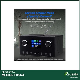 - MEDION P85444 radio internet con subwoofer