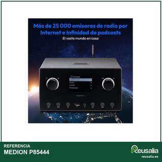 - MEDION P85444 radio internet con subwoofer