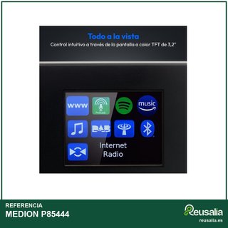 - MEDION P85444 radio internet con subwoofer