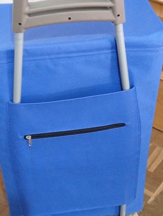 Carrito de la compra azul MISIUSS. " Se vende"
