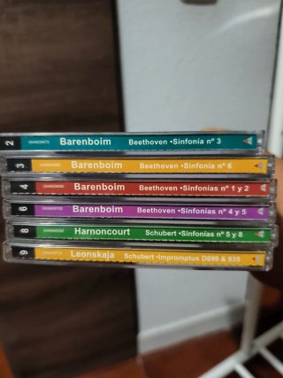 Colección CDs Música Clásica Barenboim
