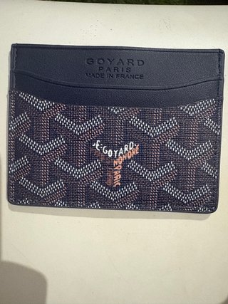 Cartera Goyard Azul Marino