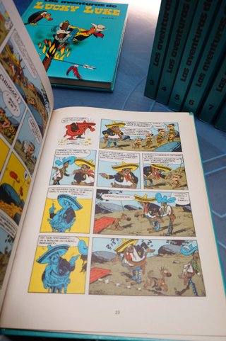 Las Aventuras de Lucky Luke - Colección Completa (Volúmenes 1-9) - Incluye 40 Historias, grijalbo/dargaud tomo 2 lomo despegado