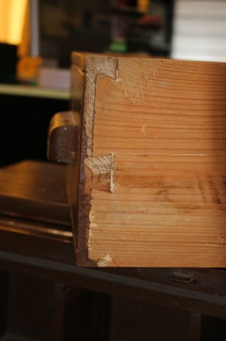 Buró de persiana, escritorio circa 1920. Mesa de maestro.