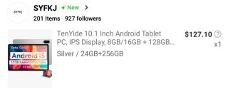 Tablet 10 pulgadas ¡NUEVA SIN ABRIR! Precintada