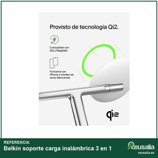 Belkin soporte carga inalámbrica 3 en 1
