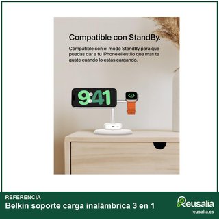 Belkin soporte carga inalámbrica 3 en 1