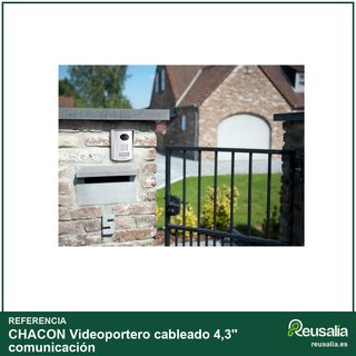 Videoportero cableado 4,3'' comunicación