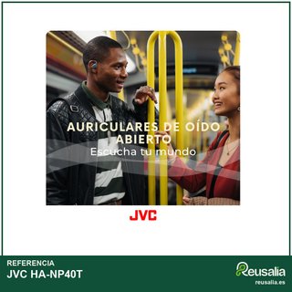 JVC HA-NP40T auriculares bluetooth deporte verde