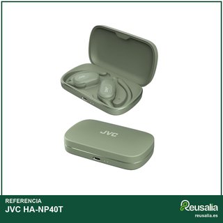 JVC HA-NP40T auriculares bluetooth deporte verde