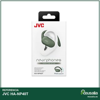 JVC HA-NP40T auriculares bluetooth deporte verde