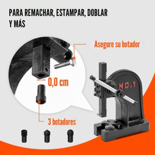 VEVOR prensa de eje manual 1 tonelada