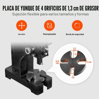 VEVOR prensa de eje manual 1 tonelada