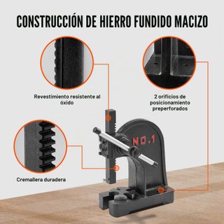 VEVOR prensa de eje manual 1 tonelada