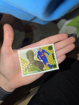 Lamine Yamal Extra Sticker Oro La Liga