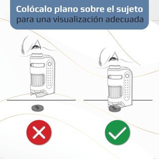 Carson MicroBrite Plus microscopio bolsillo