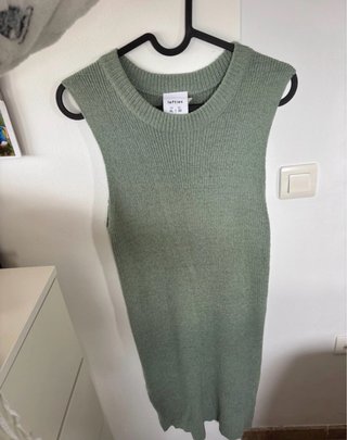 Vestido punto sin mangas Lefties XL/42