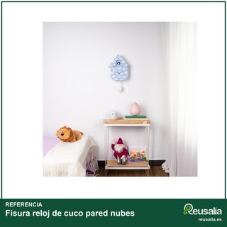Fisura reloj de cuco pared nubes