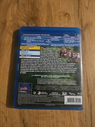Alicia en el País de las Maravillas Blu-ray 3D