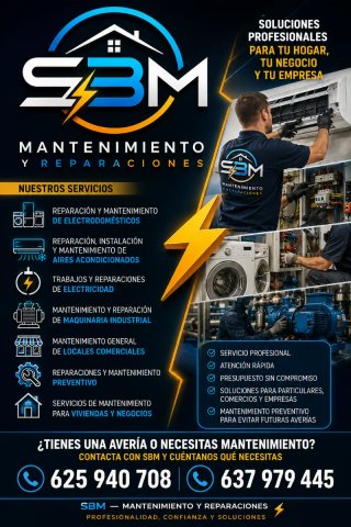 Reparaciones, mantenimiento