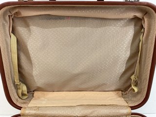 maleta viaje generico cuero marron