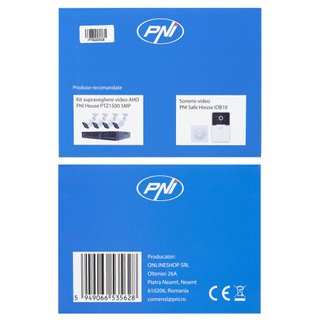 PNI Cámara videovigilancia IP792 doble lente