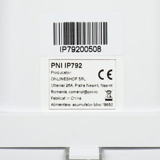 PNI Cámara videovigilancia IP792 doble lente