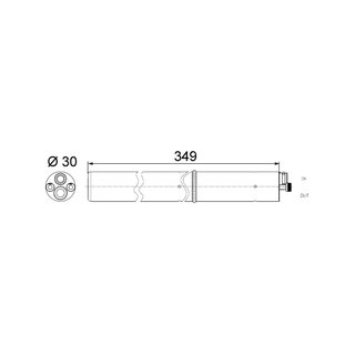MAHLE Trockner AD243000S aire acondicionado